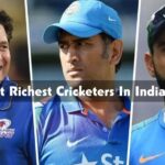 richest cricketers in India