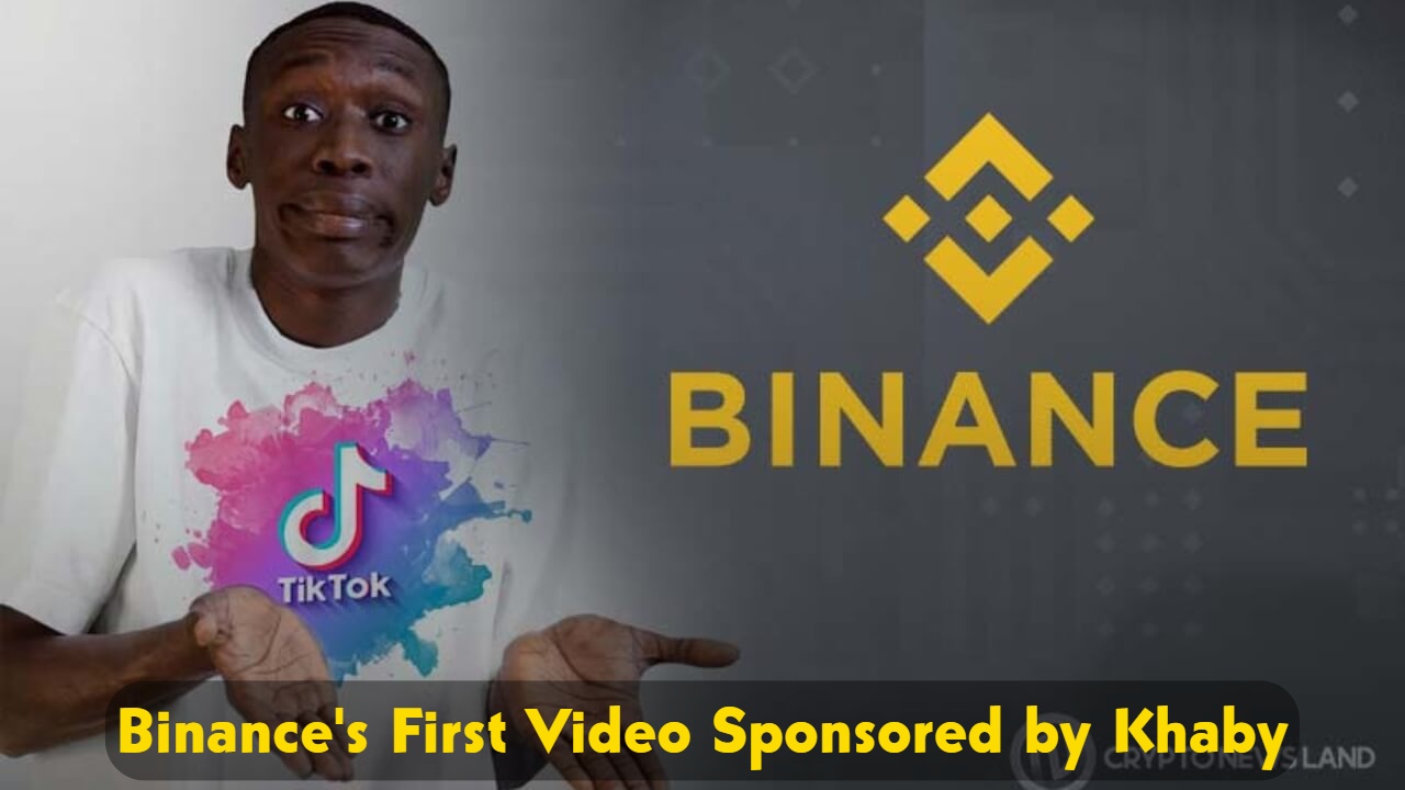 Binance's First Video Sponsored by Khaby